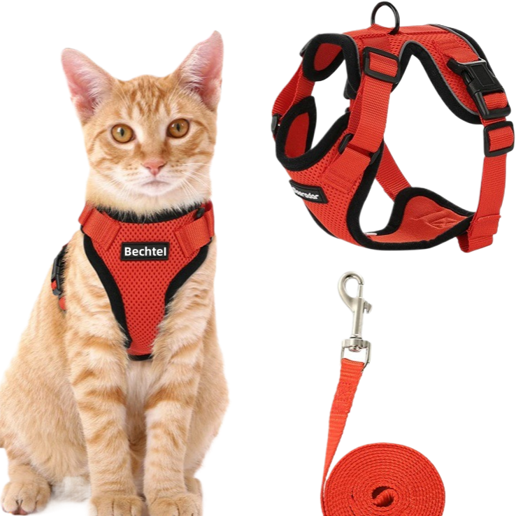 Adjustable Reflective Vest Traction Rope for Dogs