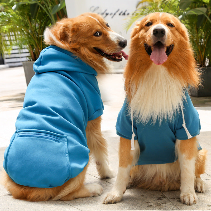 Plaid Zip Pocket Dog Sweater — Dog Jumper & Winter Coat Australia