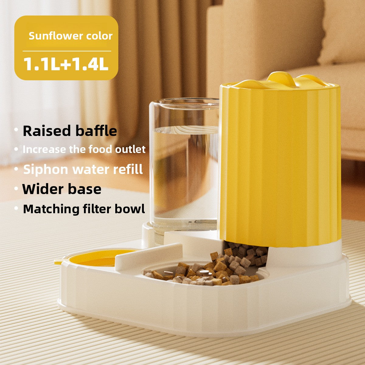 Automatic Pet Food & Water Feeder Bowl — Cat & Dog Auto Feeder Australia