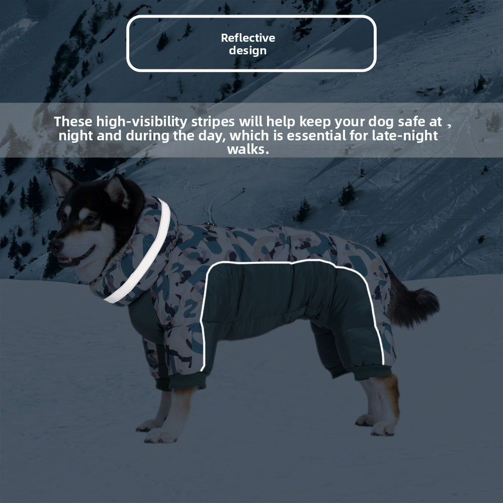 Camouflage Dog Coat — All Sizes