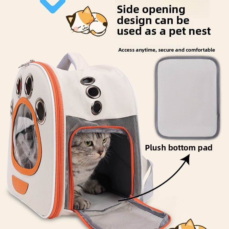 Foldable Breathable Cat Carrier Bag