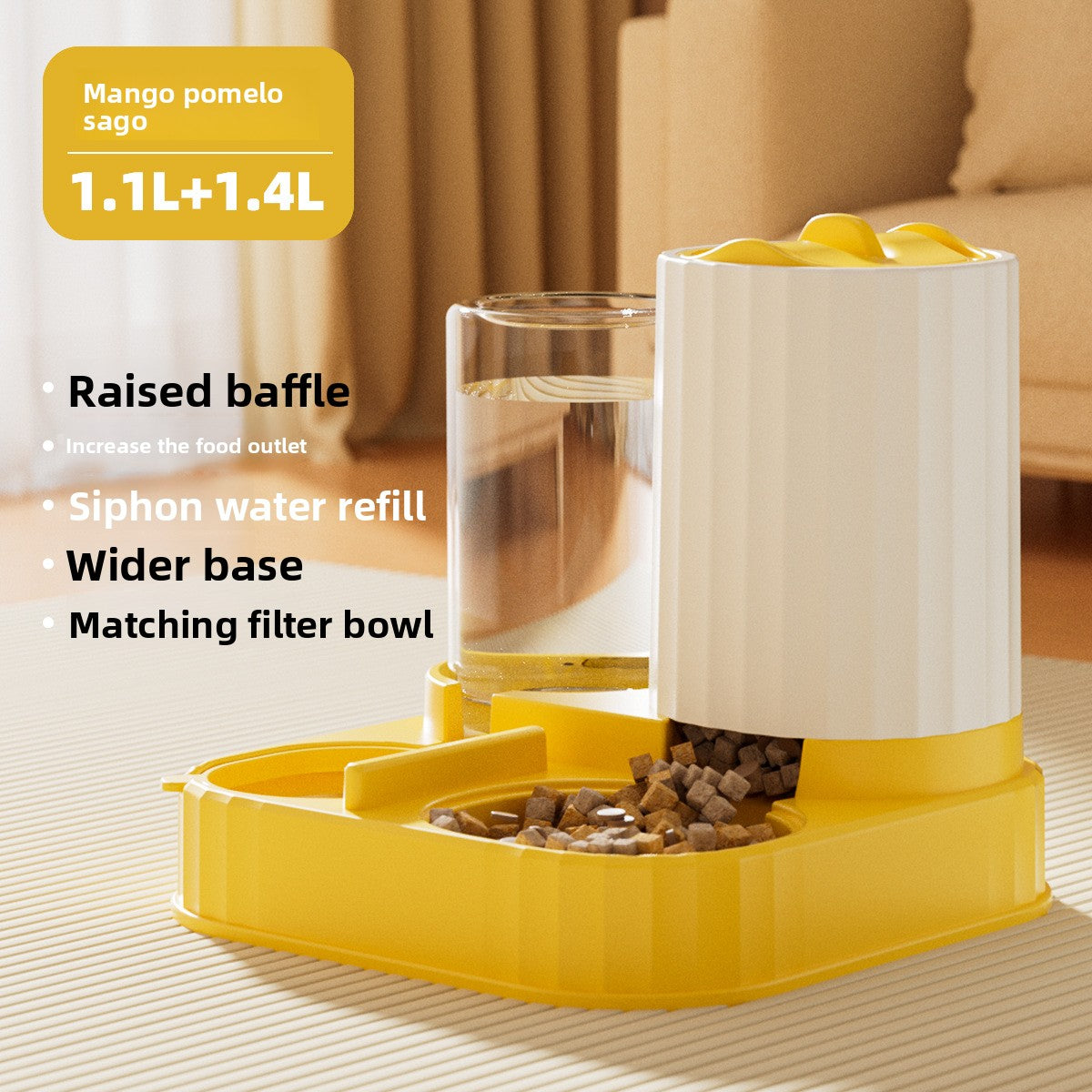 Automatic Pet Food & Water Feeder Bowl — Cat & Dog Auto Feeder Australia