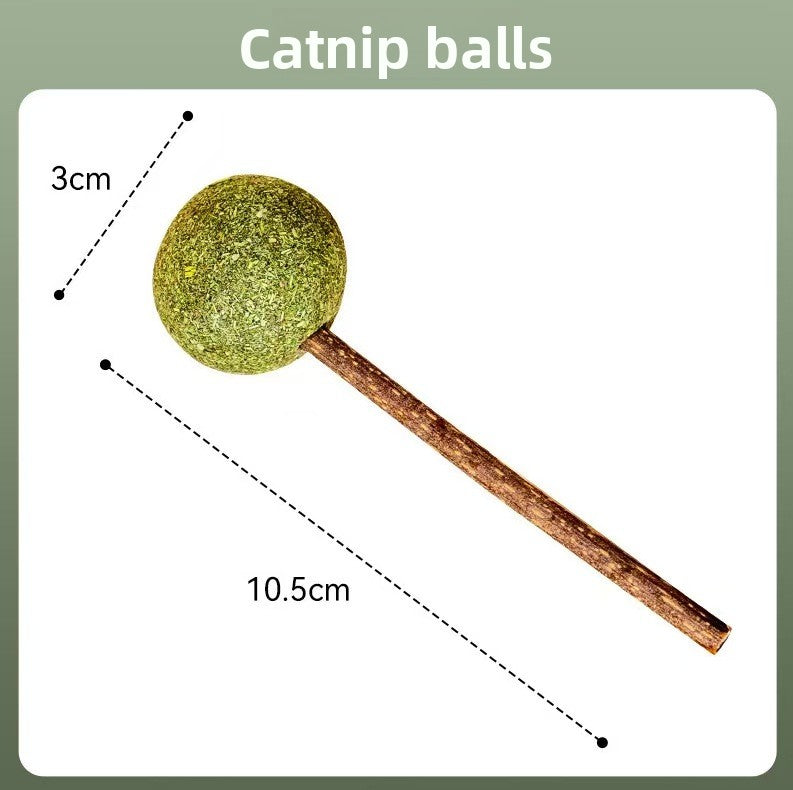 Natural Cotton Rope Cat Chew Toys with Catnip