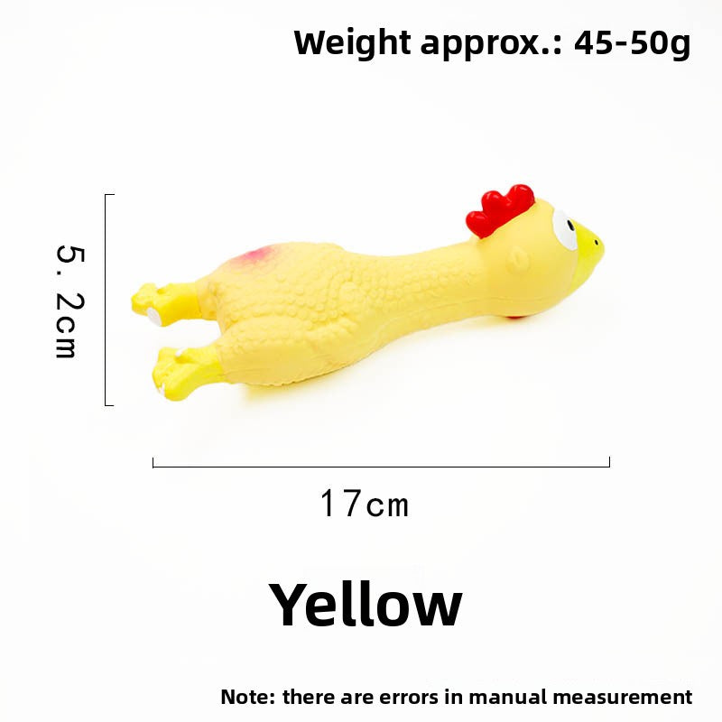 Latex Dog Chew Toy with Squeaker