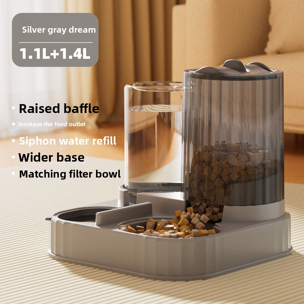 Automatic Pet Food & Water Feeder Bowl — Cat & Dog Auto Feeder Australia