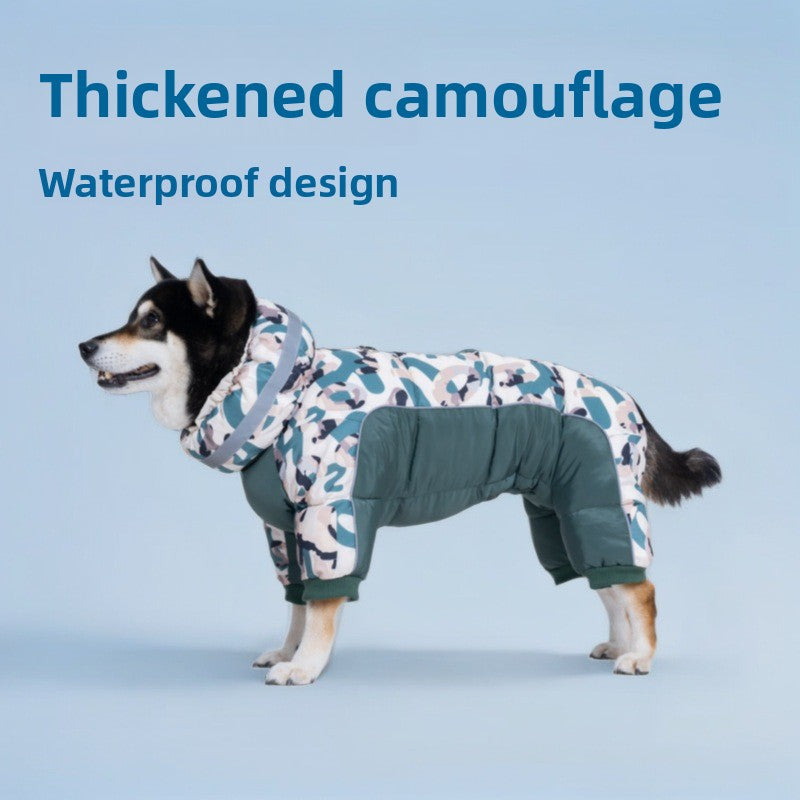 Camouflage Dog Coat — All Sizes