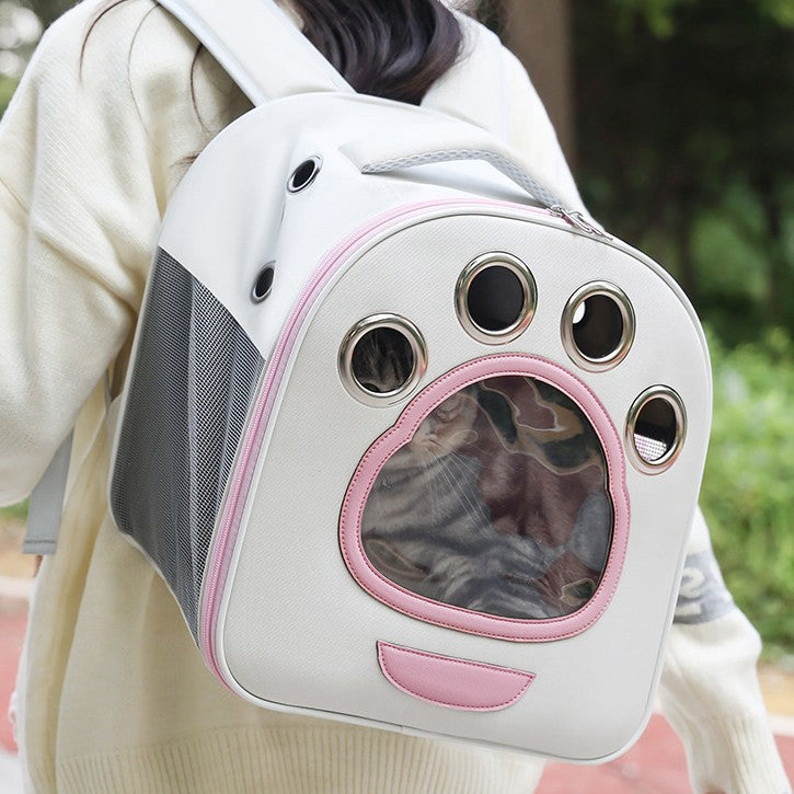 Foldable Breathable Cat Carrier Bag