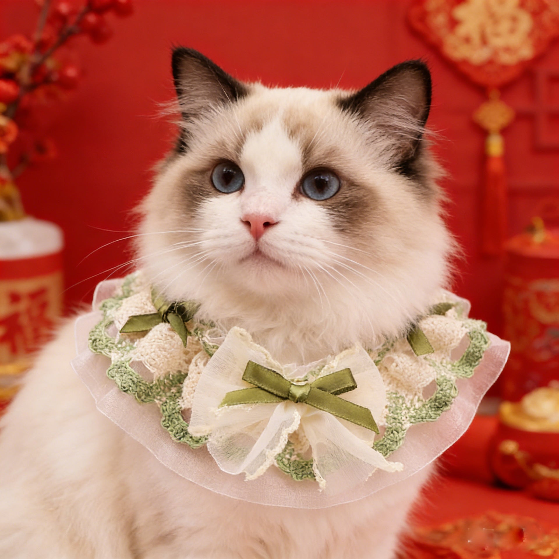 Bow Butterfly Pet Bandana Scarf