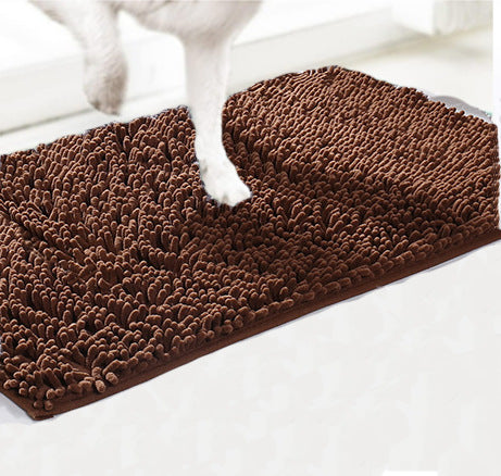 Absorbent Chenille Pet Mat — Non-Slip Dog & Cat Floor Mat Australia