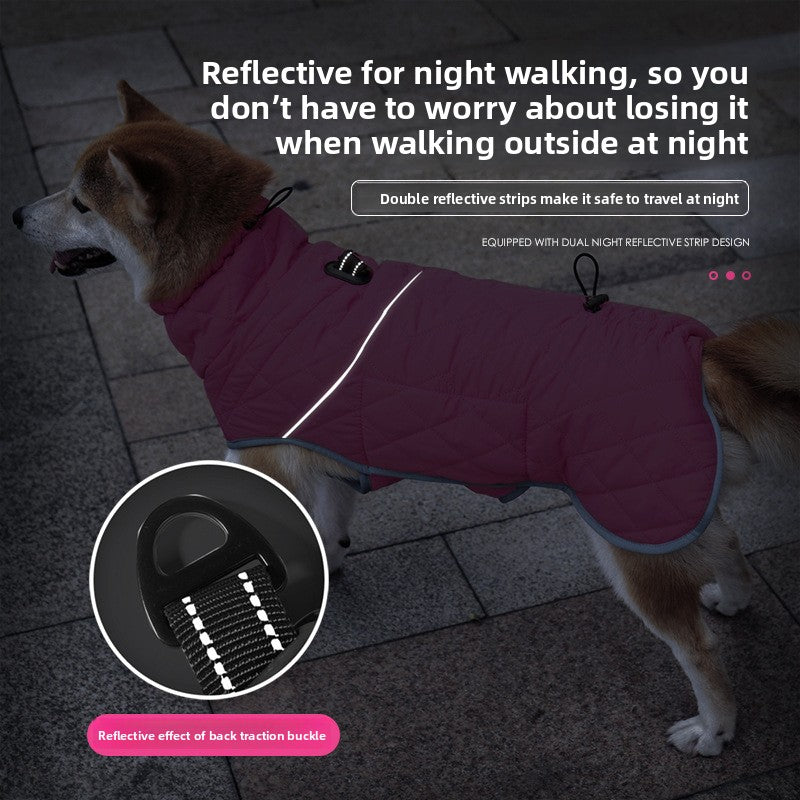 Winter Dog Coat — Waterproof with Padded Lining