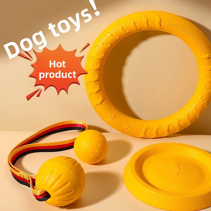 Dog Chew Toy — Interactive Rubber Chewer
