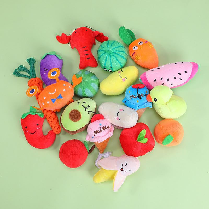 Plush Sound Pet Chew Toys