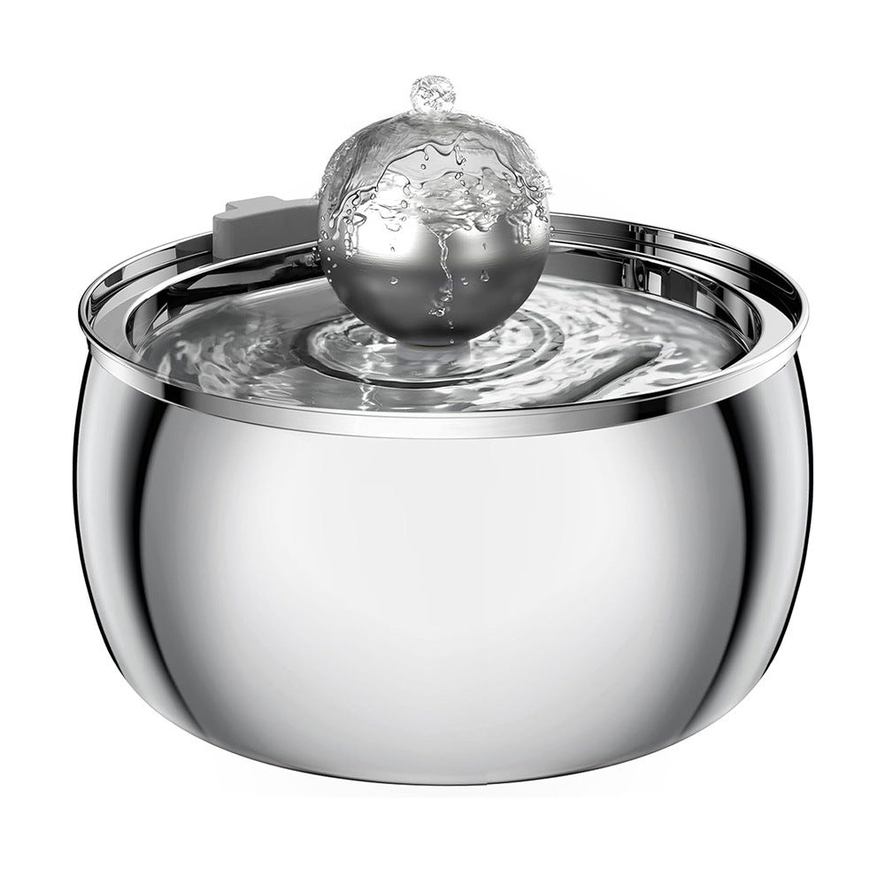 Stainless Steel Pet Water Feeder Bowl