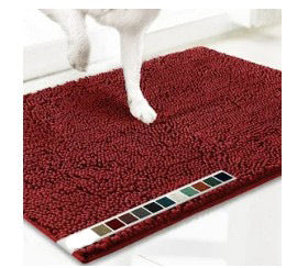 Absorbent Chenille Pet Mat — Non-Slip Dog & Cat Floor Mat Australia