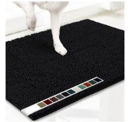 Absorbent Chenille Pet Mat — Non-Slip Dog & Cat Floor Mat Australia