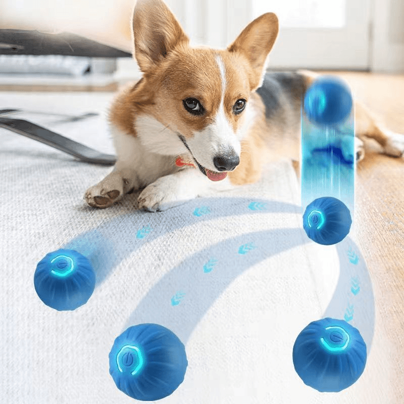 Voice-Activated Electric Jumping Ball Toy