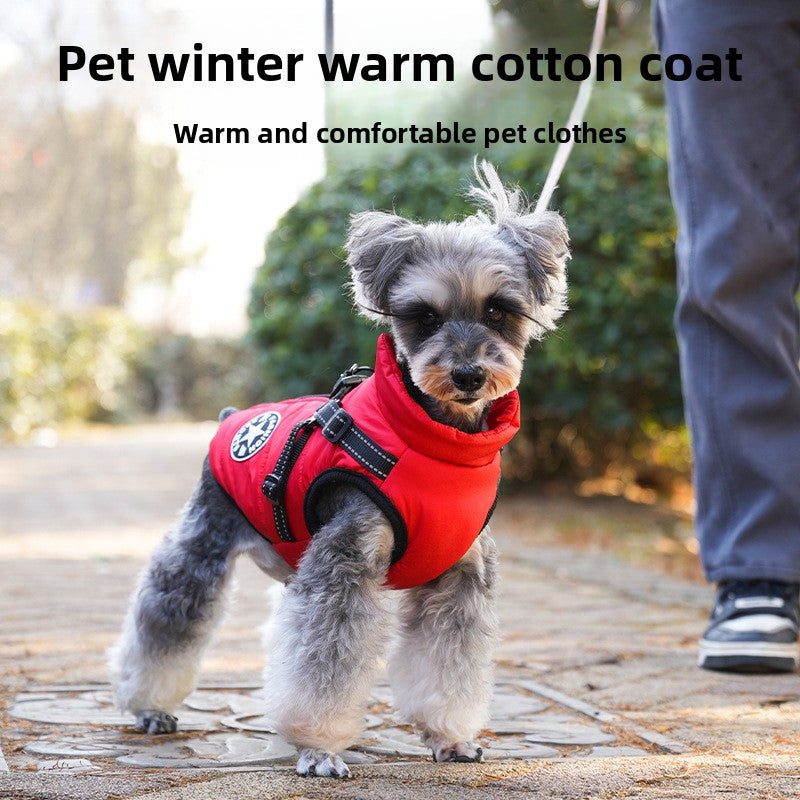 Padded Winter Dog Jacket