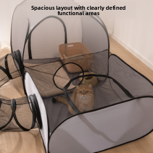 Cat Bed Enclosure — Cosy Indoor Cat Den