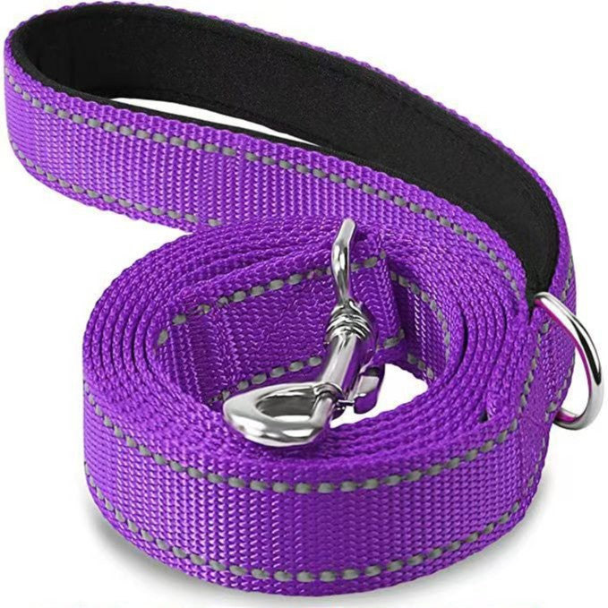 Reflective Dog Training Leash — Heavy Duty for Medium & Large Breeds