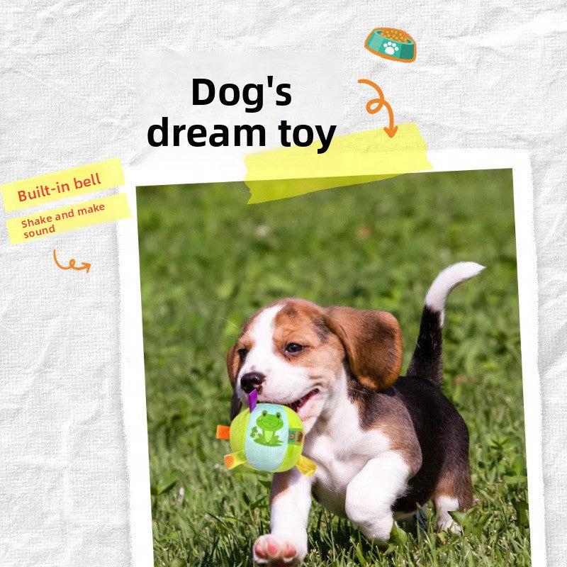 Squeaky Plush Dog Toy
