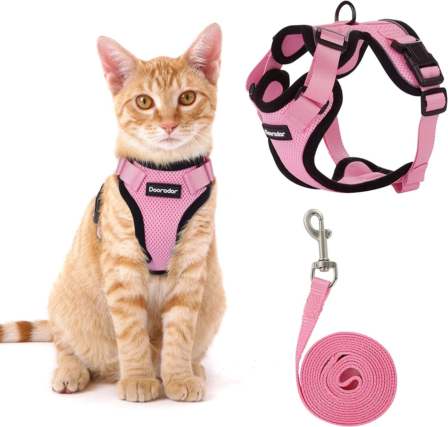 Adjustable Reflective Vest Traction Rope for Dogs
