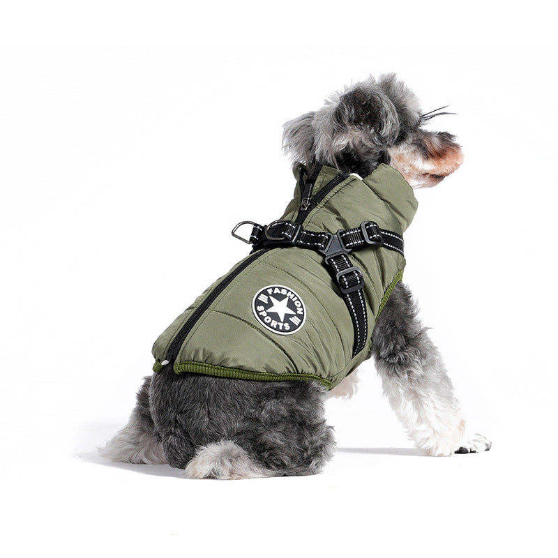 Padded Winter Dog Jacket