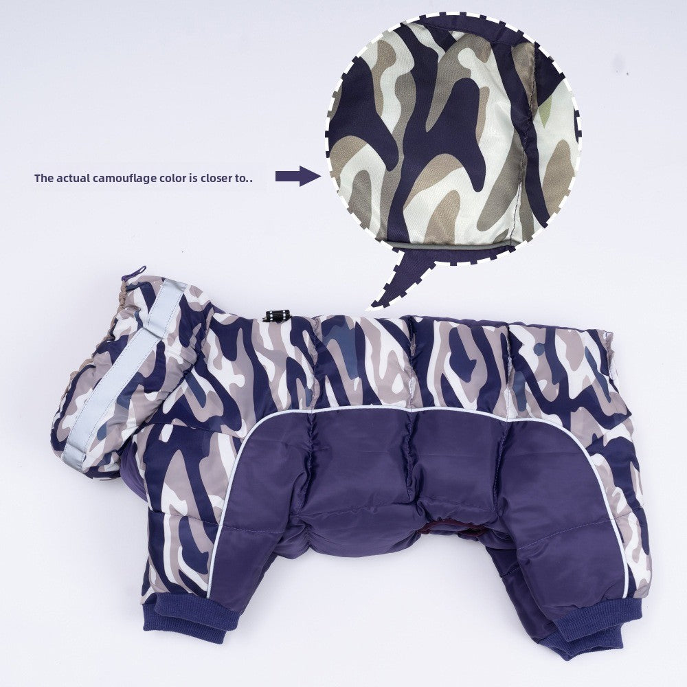 Camouflage Dog Coat — All Sizes
