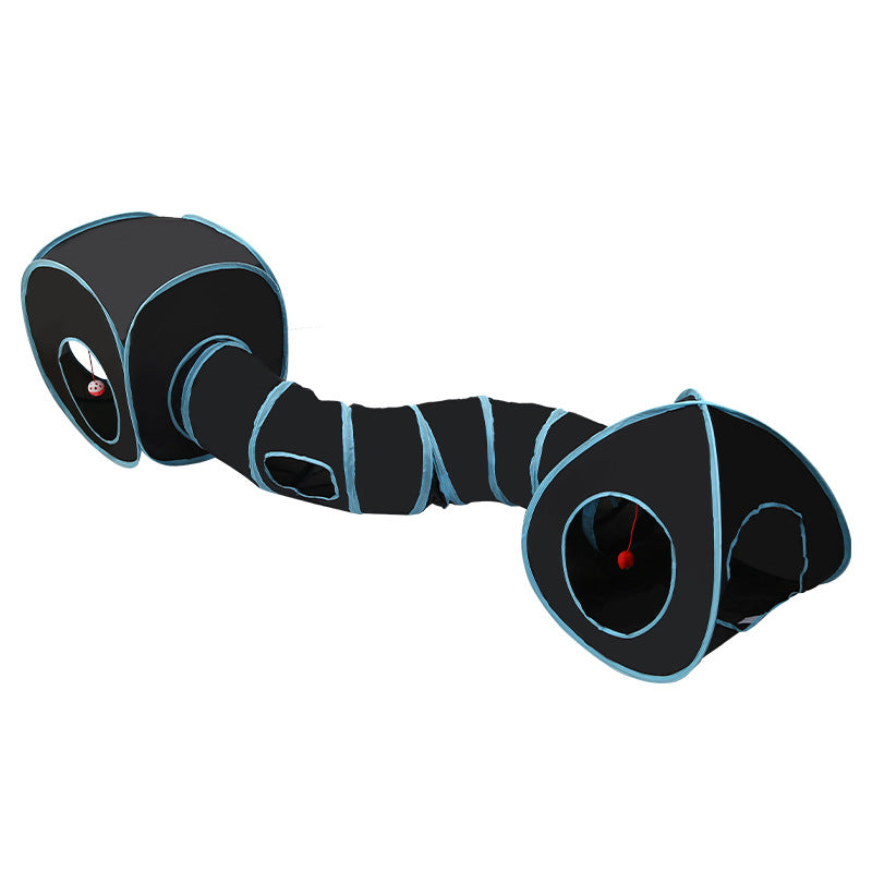 Cat Tunnel Toy — Collapsible Play Tunnel