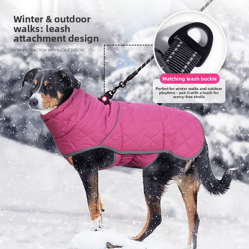 Winter Dog Coat — Waterproof with Padded Lining