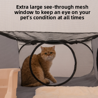 Cat Bed Enclosure — Cosy Indoor Cat Den