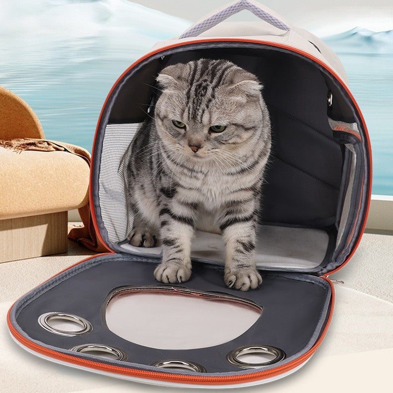 Foldable Breathable Cat Carrier Bag