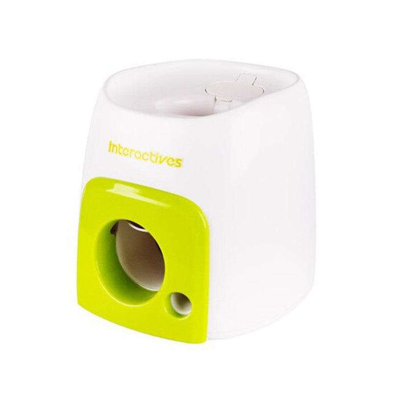 Dog Tennis Ball & Treat Throwing Machine Toy