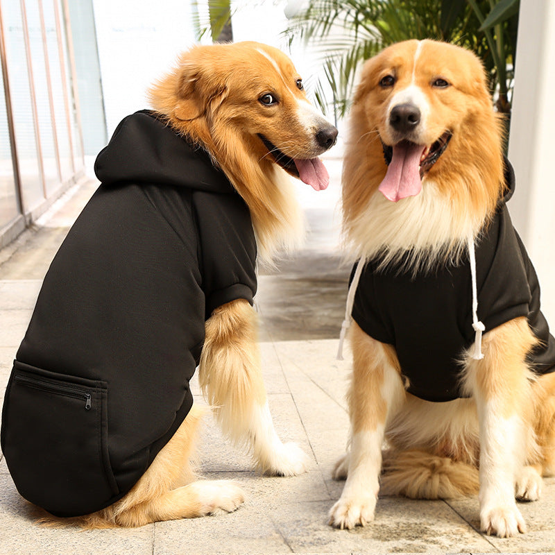 Plaid Zip Pocket Dog Sweater — Dog Jumper & Winter Coat Australia