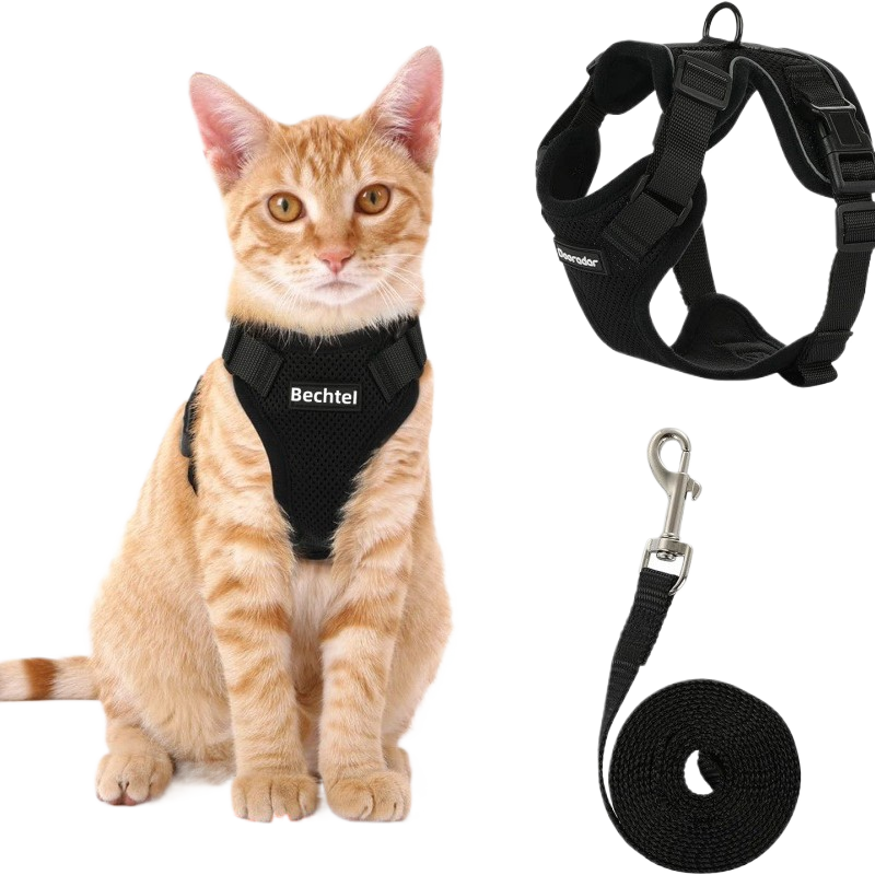 Adjustable Reflective Vest Traction Rope for Dogs