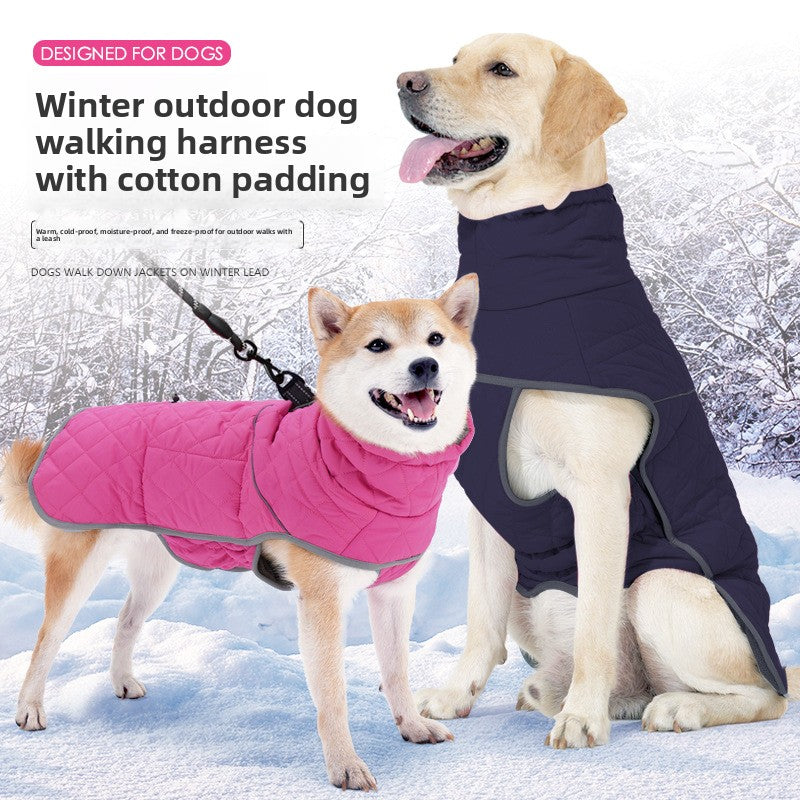 Winter Dog Coat — Waterproof with Padded Lining