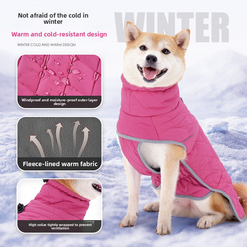 Winter Dog Coat — Waterproof with Padded Lining