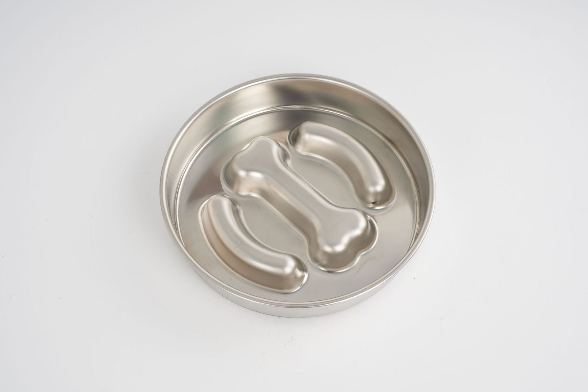 Stainless Steel Pet Slow Feeder Bowl