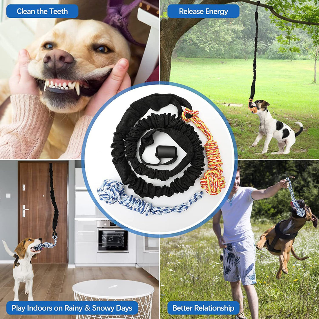 Dog Tug Rope Chew Toy