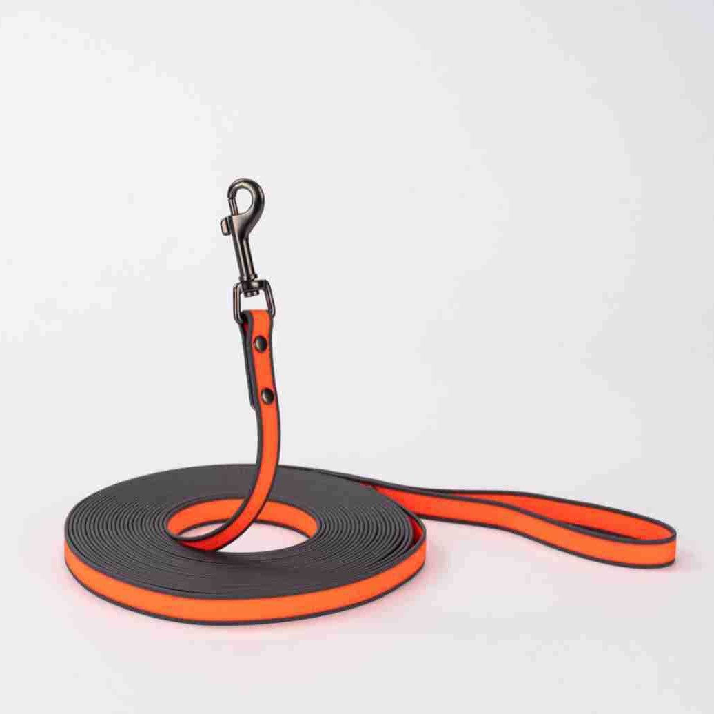PVC Embossed Dog Leash Waterproof Training Rope