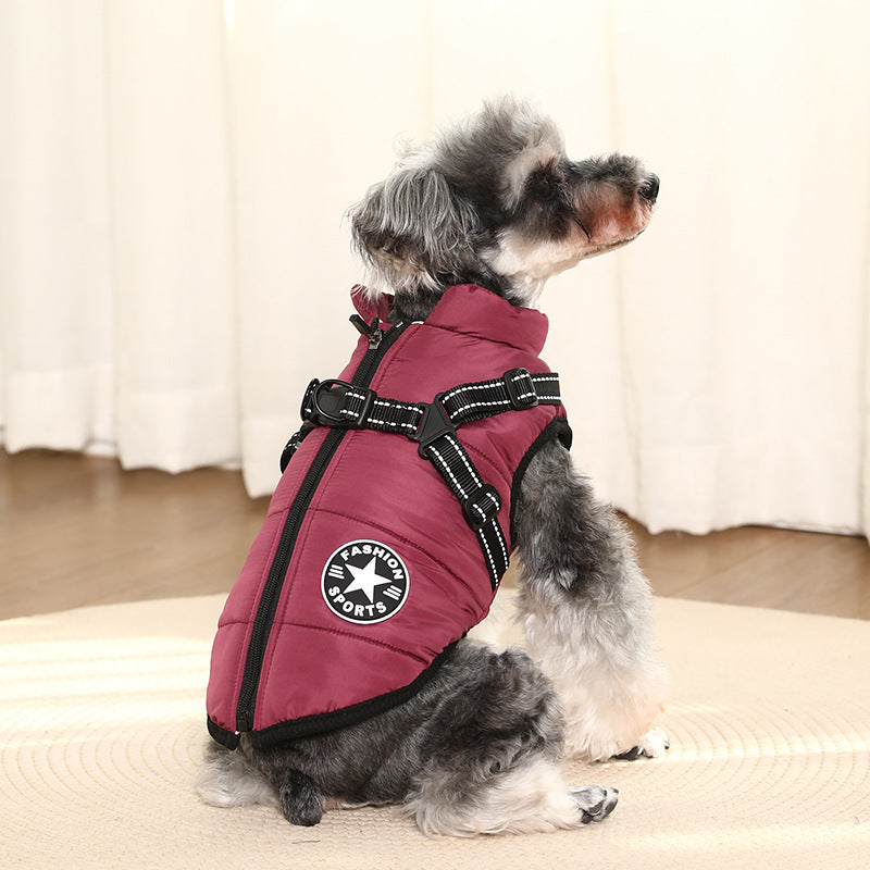 Padded Winter Dog Jacket