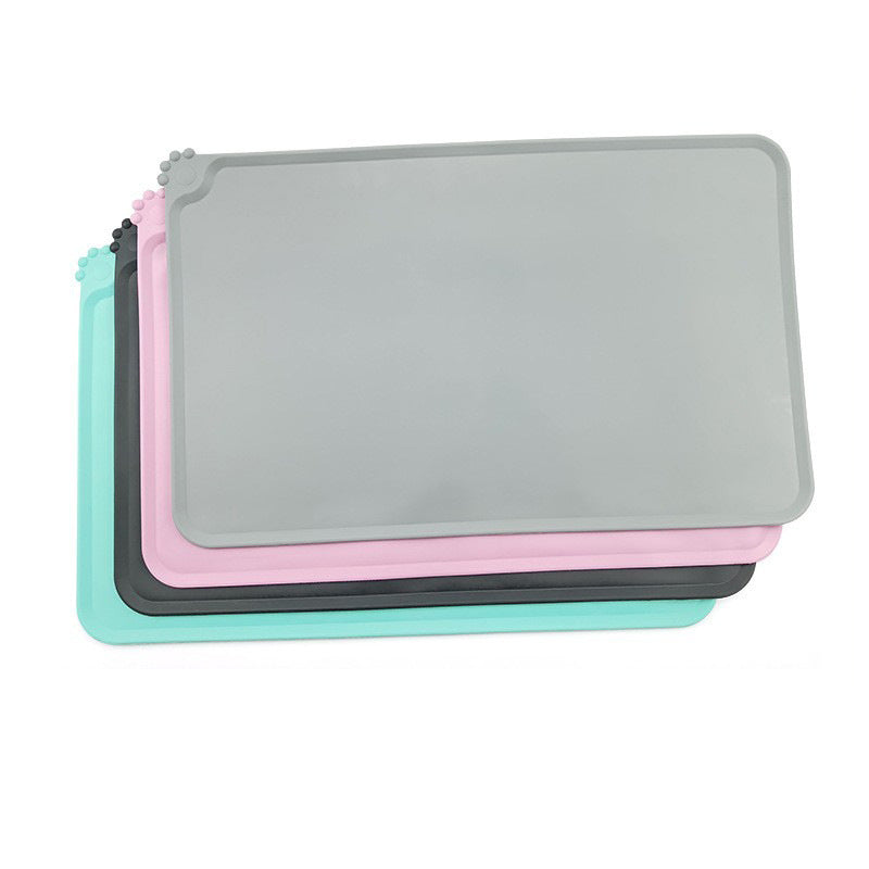 Silicone Pet Feeding Mat — Anti-Slip Bowl Mat