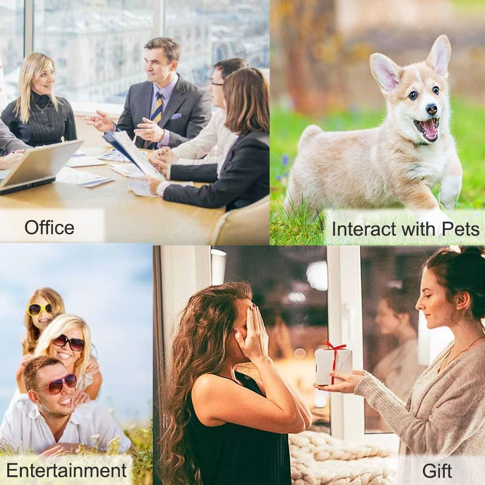 4 Color Voice Recording Button, Dog Buttons for Communication Pet Training Buzzer, 30 Second Record & Playback, Funny Study Office Home - 4 Color Packs