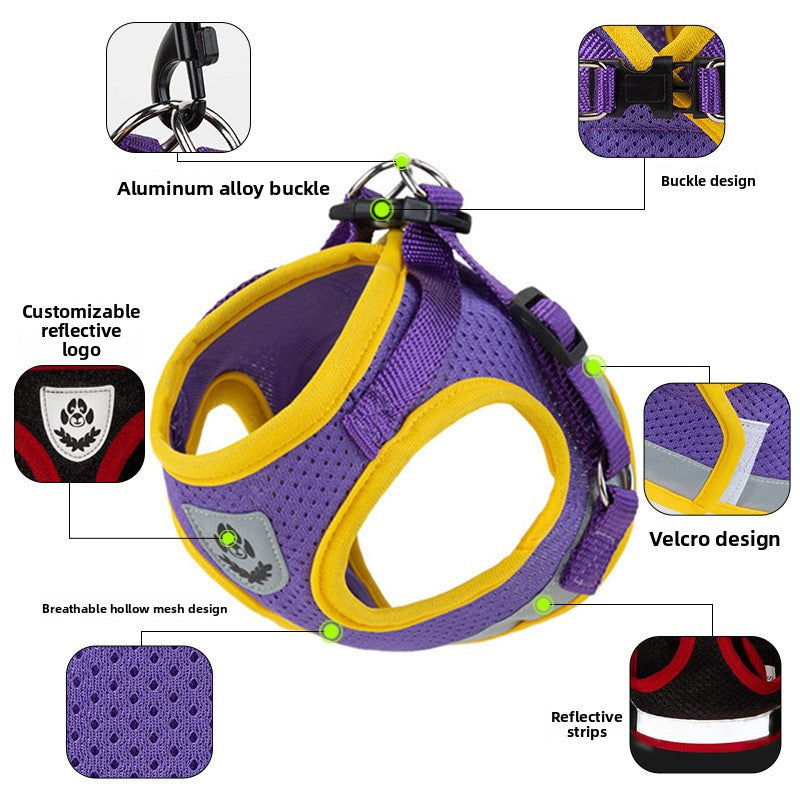 Dog Chest Harness with Leash