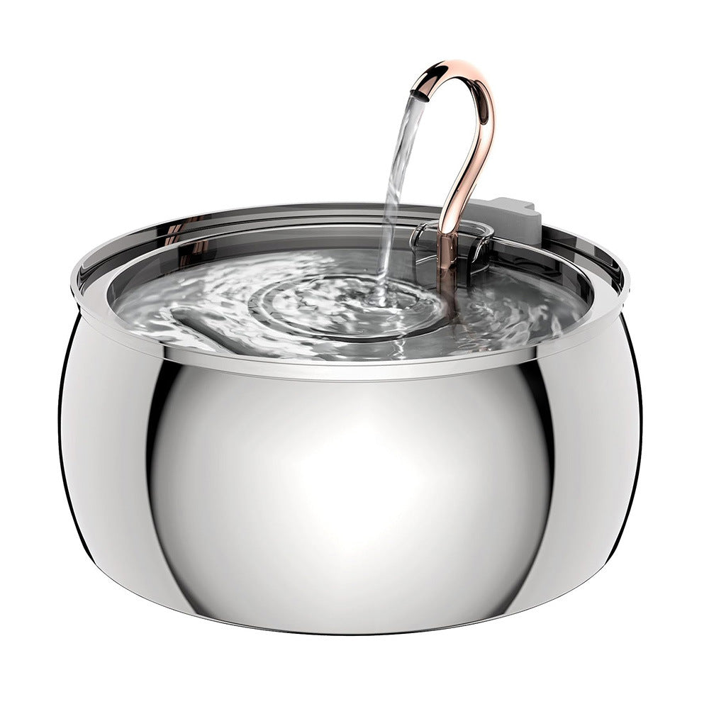 Stainless Steel Pet Water Feeder Bowl