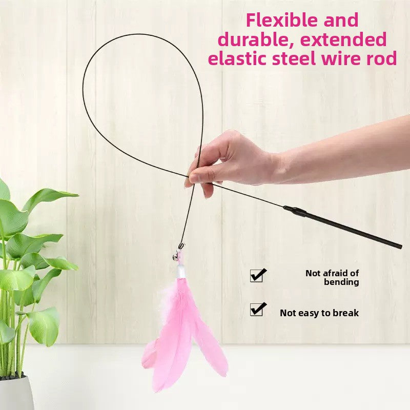 Cat Teaser Wand Toy