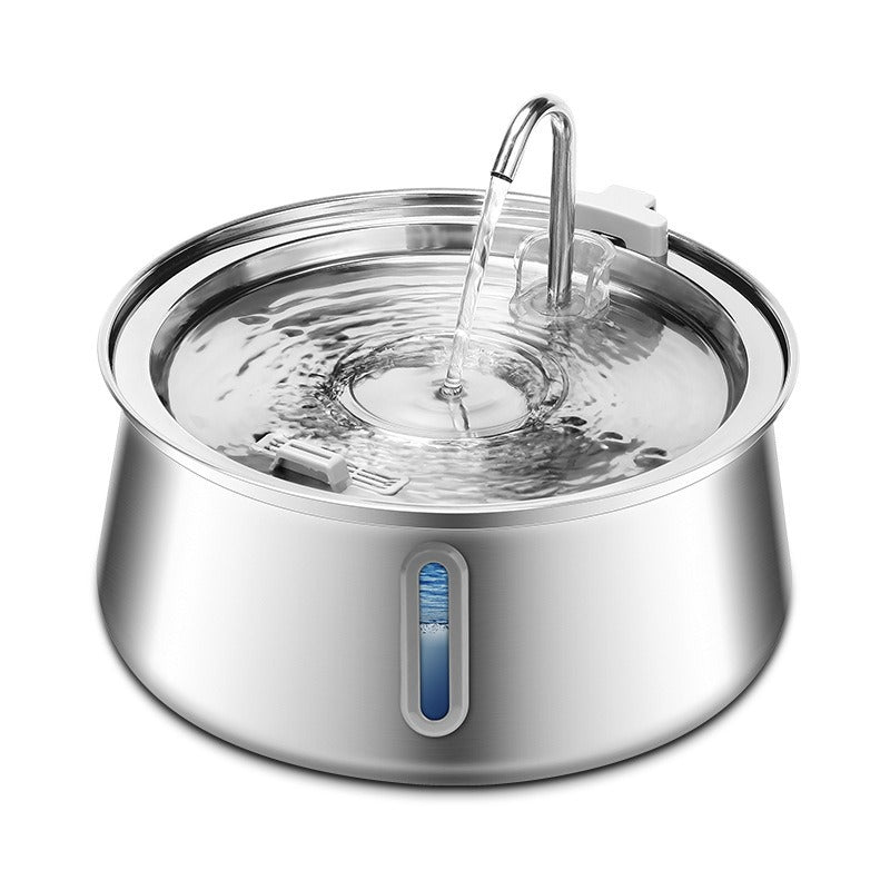 Stainless Steel Pet Water Feeder Bowl