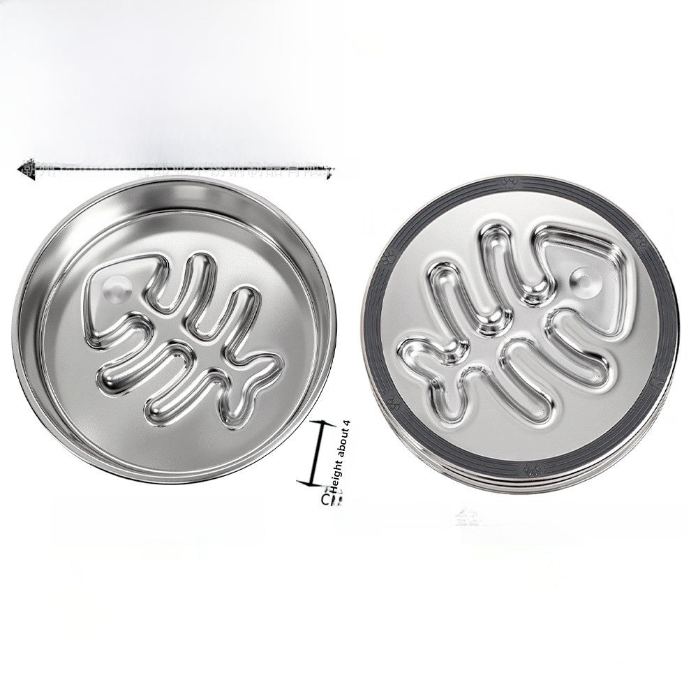 Stainless Steel Pet Slow Feeder Bowl