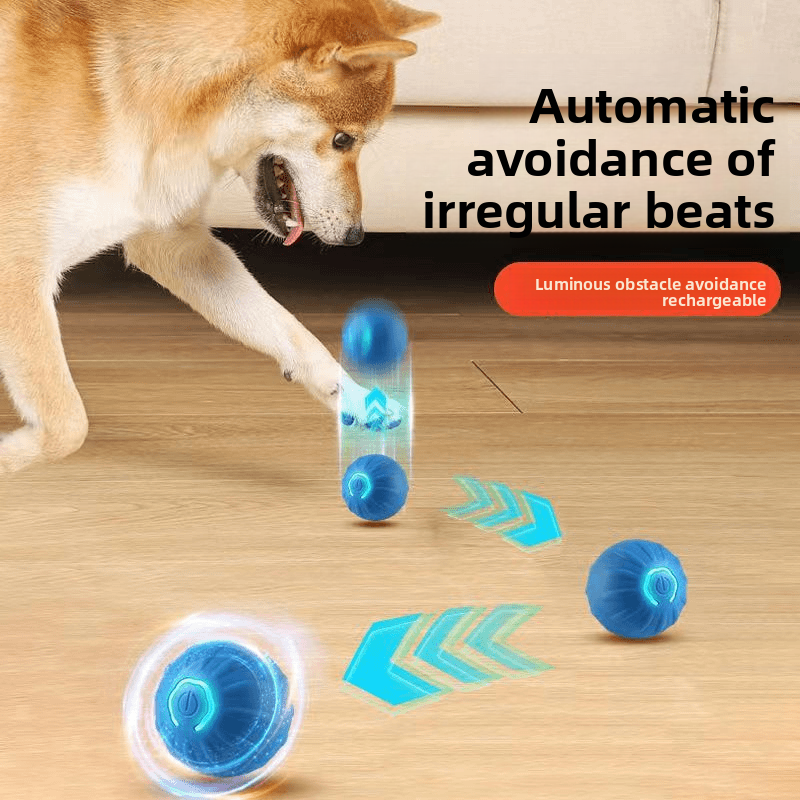 Voice-Activated Electric Jumping Ball Toy