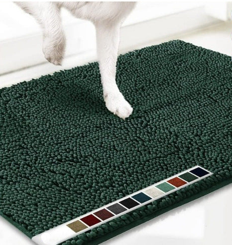 Absorbent Chenille Pet Mat — Non-Slip Dog & Cat Floor Mat Australia