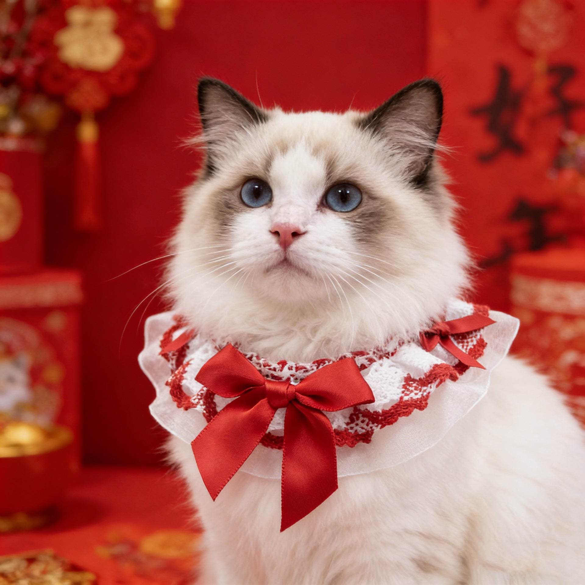 Bow Butterfly Pet Bandana Scarf